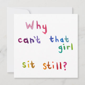 Fidgety girls can't sit still things to do fun art