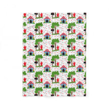 Fido Dog House Hearts Bones