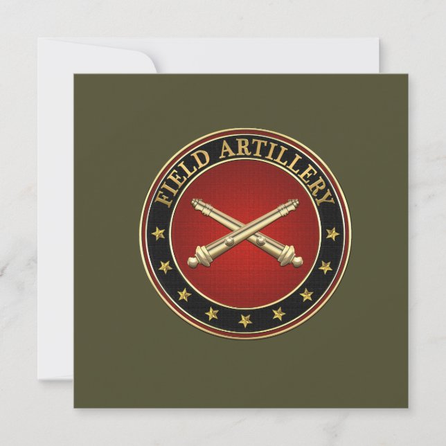 Field Artillery Branch Insignia (Front)