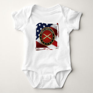 Field Artillery Branch Insignia Special Edition Baby Bodysuit