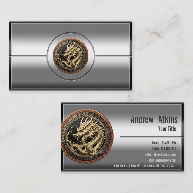 Field Artillery Branch Insignia Special Edition Business Card (Front/Back)