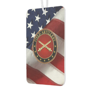 Field Artillery Branch Insignia Special Edition Car Air Freshener