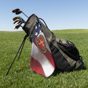 Field Artillery Branch Insignia Special Edition Golf Towel