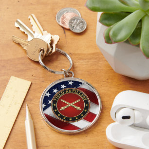 Field Artillery Branch Insignia Special Edition Key Ring