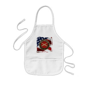 Field Artillery Branch Insignia Special Edition Kids Apron