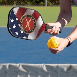 Field Artillery Branch Insignia Special Edition Pickleball Paddle