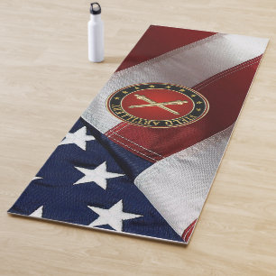 Field Artillery Branch Insignia Special Edition Yoga Mat