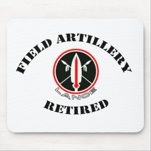 Field Artillery Lance Missile Retired Mouse Pad