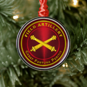 FIELD ARTILLERY  METAL ORNAMENT