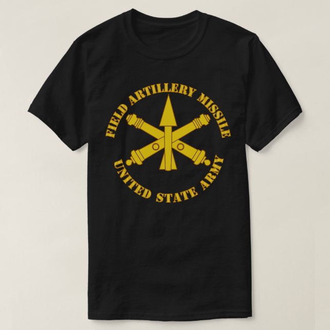 Field Artillery Missile T-Shirt (Design Front)