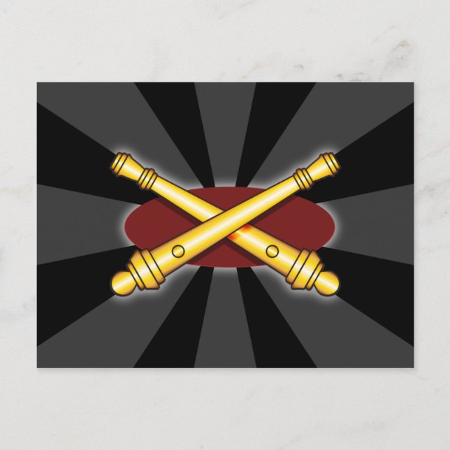 Field Artillery Postcard (Front)