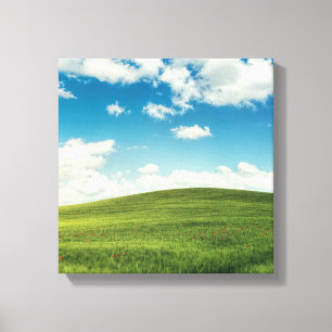 Field canvas print