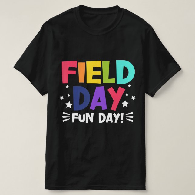 Field Day 2022 Field Trip Fun Day Boys Girls Stude T-Shirt (Design Front)