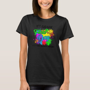 Field Day 2022 First Grade Let The Games Begin Tea T-Shirt