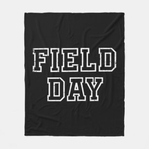 Field Day 2022 For school teachers kids and family Fleece Blanket