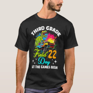 Field Day 2022 Third Grade Let The Games Begin Kid T-Shirt