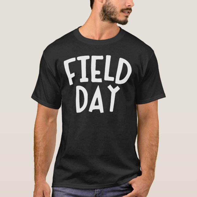 Field Day 2023 For School Teachers Kids And Family T-Shirt (Front)