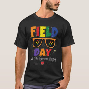 Field Day 2023 Let The Games Begin Kids Boys Girls T-Shirt