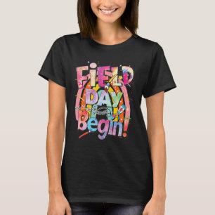 Field Day 2023 Let The Games Begin Kids Boys Girls T-Shirt