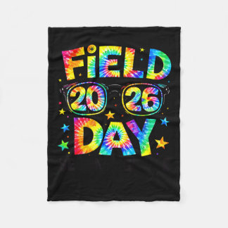 Field day 2026 2nd grade tie dye teachers kids  fleece blanket