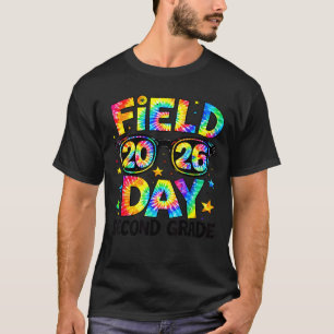 Field day 2026 2nd grade tie dye teachers kids T-Shirt