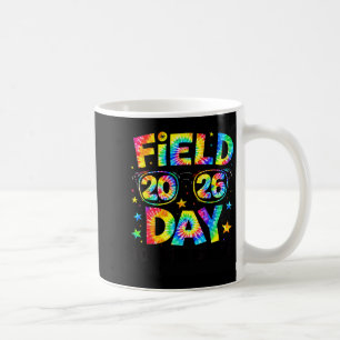 Field Day 2026 4th Grade Tie Dye Teachers Kids Coffee Mug
