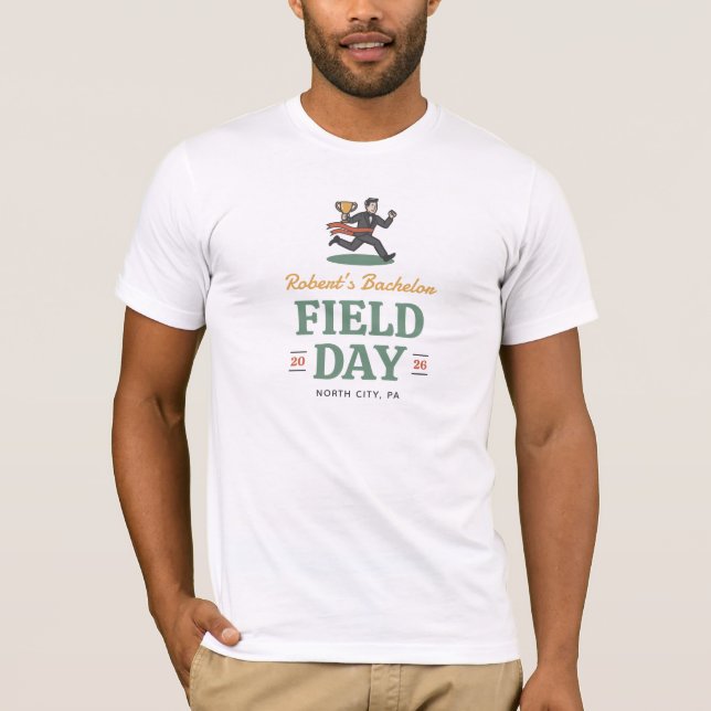Field Day Bachelor Party  T-Shirt (Front)