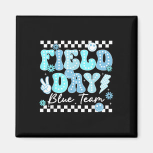 Field Day Blue Team Colour Field Trip Team Game Co Magnet