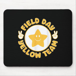 Field Day Fun Day Yellow Team Fun Team Game Compet Mouse Pad