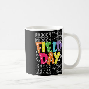 Field Day Green Team Colour War Camp Team Game Com Coffee Mug