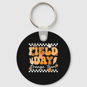 Field Day Orange Team Colour Field Trip Team Game Key Ring