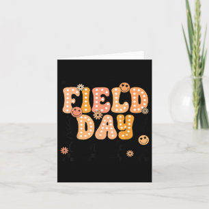 Field Day Orange Team Field Trip Game Competition  Card
