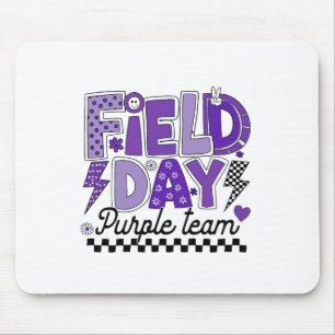Field Day Purple Team Colour Field Trip Team Game Mouse Pad