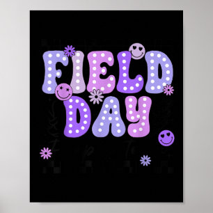 Field Day Purple Team Colour Field Trip Team Game  Poster