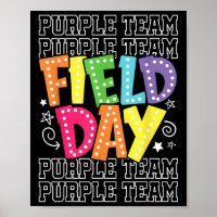 Field Day Purple Team Colour War Camp Team Game Co