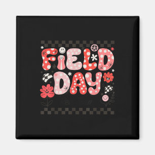 Field Day Red Team Colour Field Trip Team Game Com Magnet