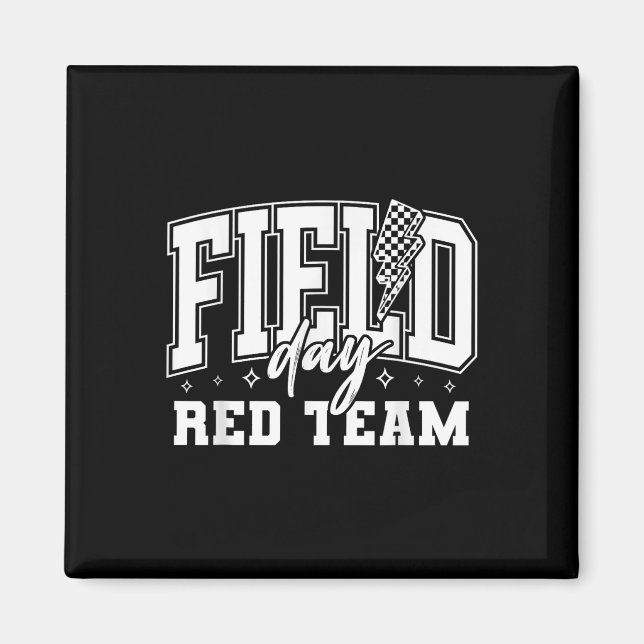 Field Day Red Team Colour War Camp Team Game Compe Magnet (Front)