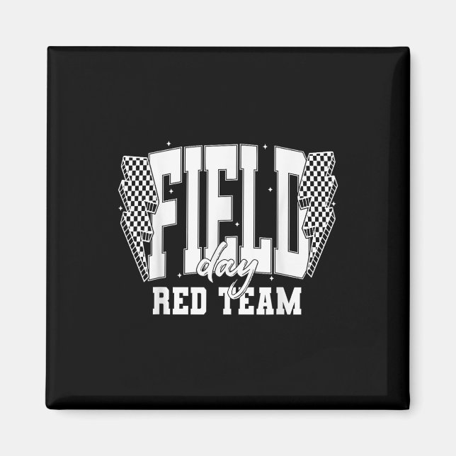 Field Day Red Team Colour War Camp Team Game Compe Magnet (Front)