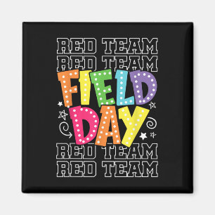 Field Day Red Team Colour War Camp Team Game Compe Magnet