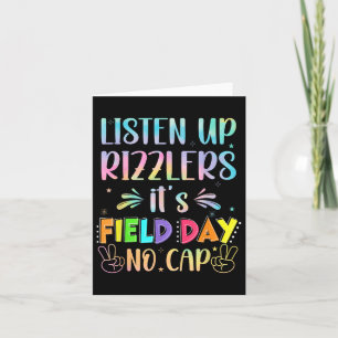 Field Day Rizz Happy Field Day Rizzlers Teacher Ki Card