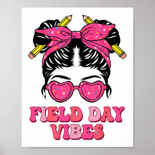 Field Day Shirt Teacher Kids Field Day 2024 Poster