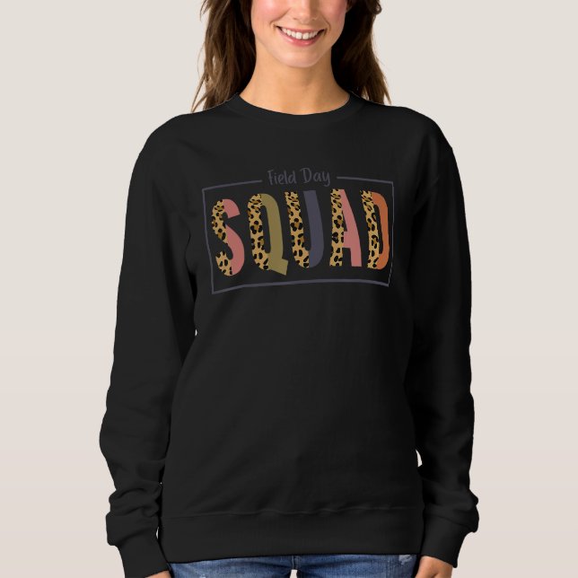 Field Day Squad Shirt Yellow Kids Leopard Field Da (Front)