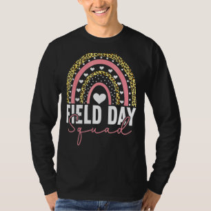 Field Day Squad Teacher First Last Day Of School R T-Shirt