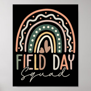 Field Day Squad Teacher Student Cool Last Day Of S Poster
