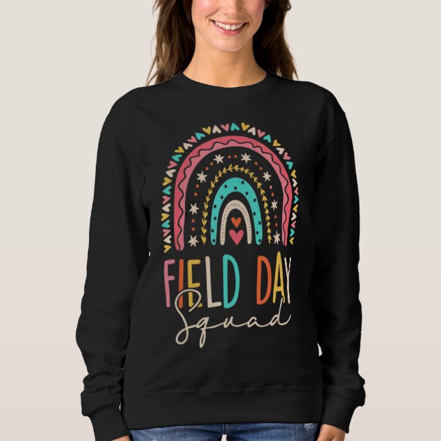 Field Day Squad Teacher Student Last Day Of School Sweatshirt (Front)