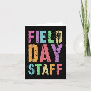 FIELD DAY STAFF Teacher Here for Summer Sport Card