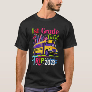 Field Day Trip 2023 Matching First Grade Students T-Shirt
