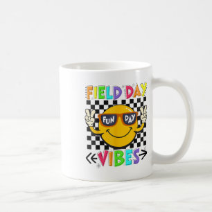 Field Day Vibes 2025 Happy Field Day Vibes Teacher Coffee Mug
