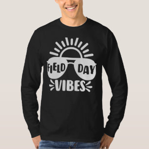 Field Day Vibes For Teacher Kids Field Day 2022 T-Shirt