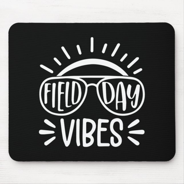 Field Day Vibes Fun  For Teacher Kids Field Day 20 Mouse Pad (Front)